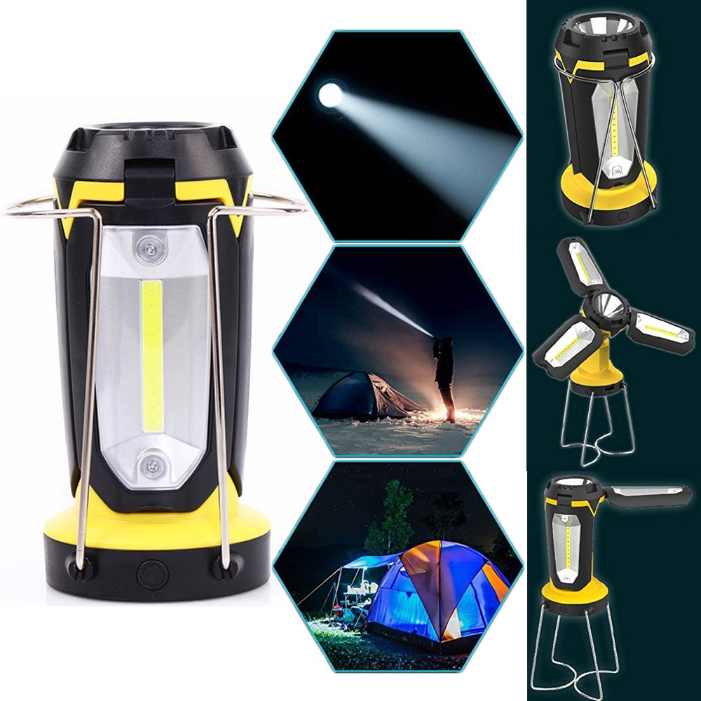 USB Rechargeable Camping Lantern Emergency Lights Flashlights
