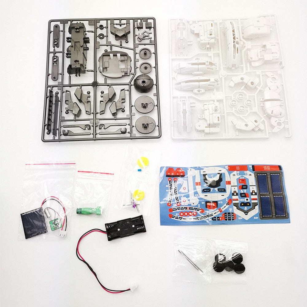 2 Pack 13 in 1 DIY Solar Powered Robot Toys Kit Educational Experiment Set