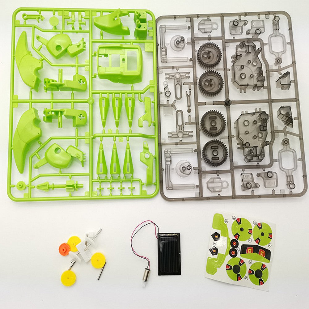 2 Pack 13 in 1 DIY Solar Powered Robot Toys Kit Educational Experiment Set