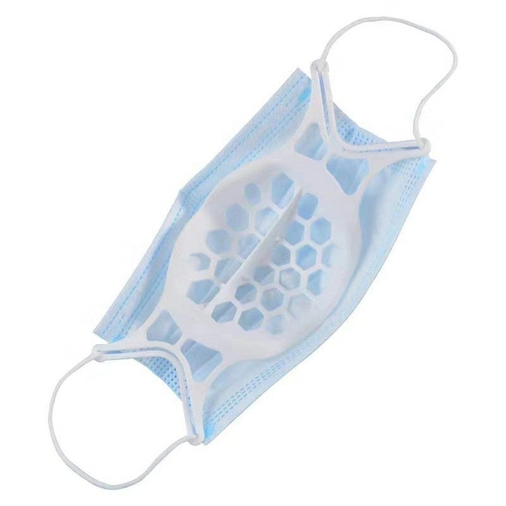 15PCS Reusable 3D Face Cover Bracket Washable Silicone Face Cover Support Frame Face Cover Inner WITHOUT FACE COVER