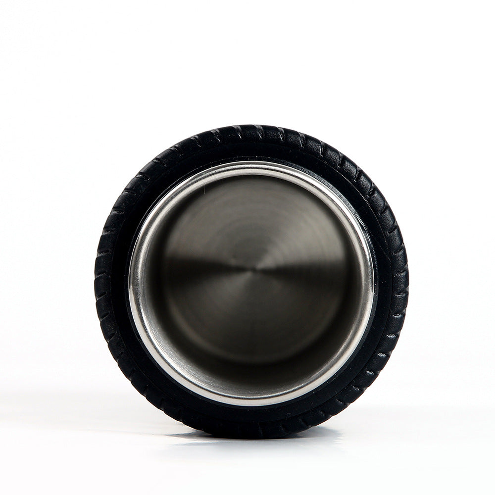 2 Pack 300ML Tyre Cup Coffee Mug Stainless Steel Tire Interior Durable Drinking Bottle for Car Lover
