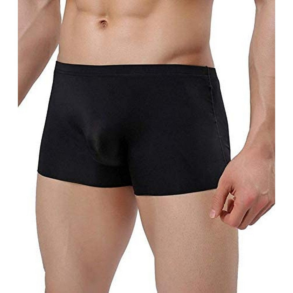 5 Pack Men Summer Breathable See Through Underwear Traceless Boxer Briefs 2XL