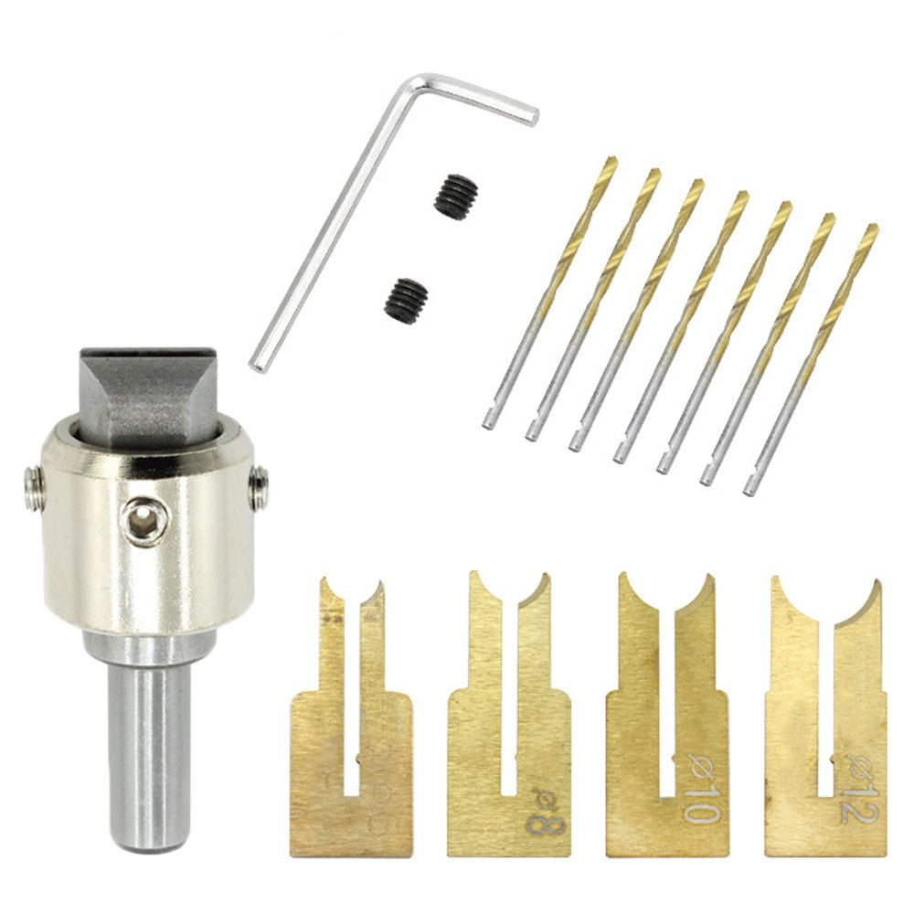 13 Pieces DIY Wooden Bead Maker Kit Drills Bit Set for Making Beads 6mm 8mm 10mm 12mm Woodworking Tools