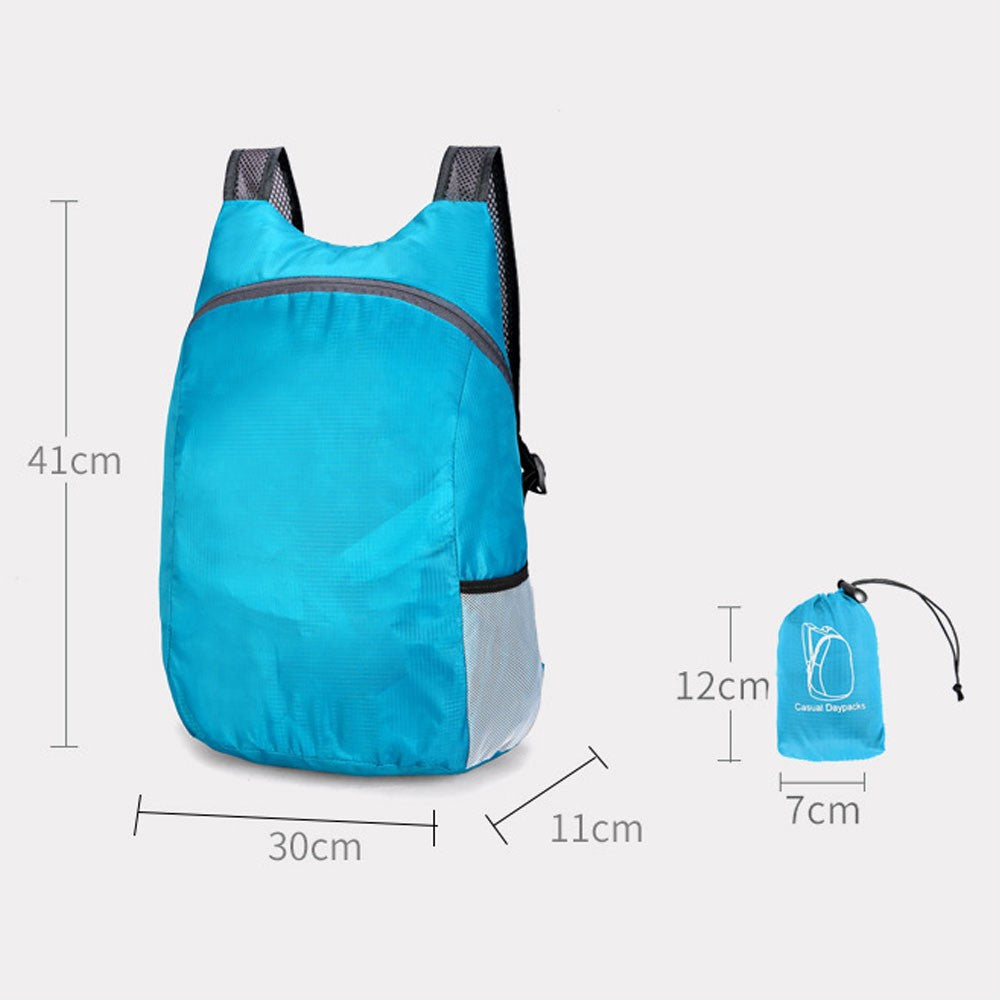 2 X Collapsible Backpack Foldable Lightweight Traveling Backpack Hiking Daypack for Travel Camping Outdoor