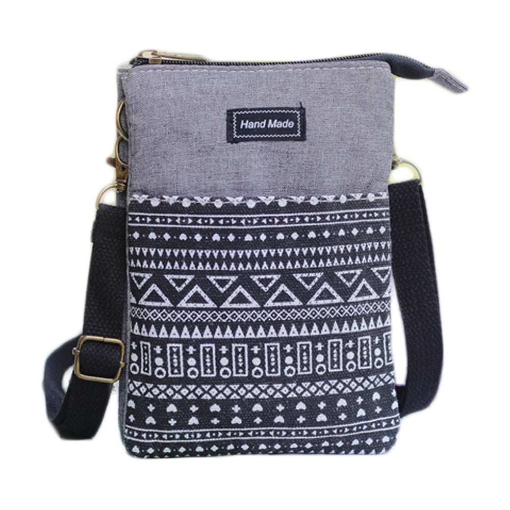 Geometric Pattern Small Cute Crossbody Cell Phone Purse