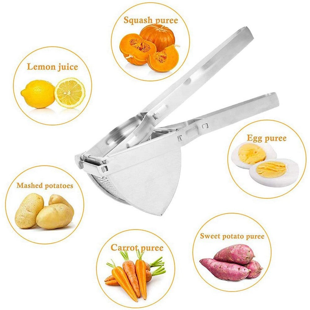 Kitchen Potato Ricer Sweet Potato Masher for Potato Tomato Carrot