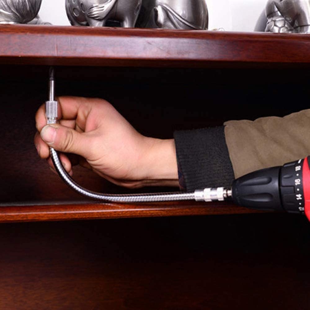 4 X Flexible Drill Shaft Flexible Extension Screwdriver Drill Bit Shaft Connecting Link Cordless Drill Screwdriver Bit Shaft