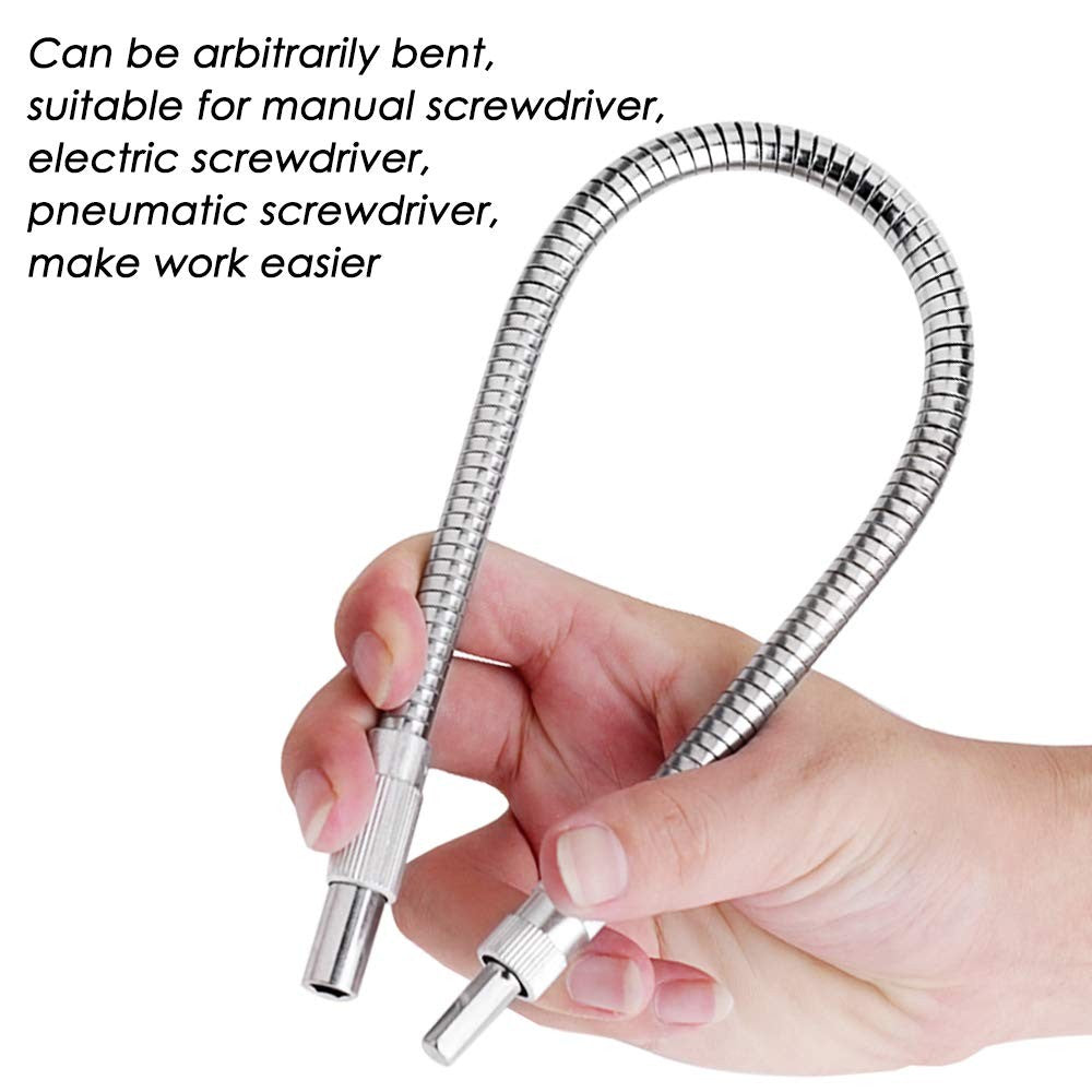4 X Flexible Drill Shaft Flexible Extension Screwdriver Drill Bit Shaft Connecting Link Cordless Drill Screwdriver Bit Shaft