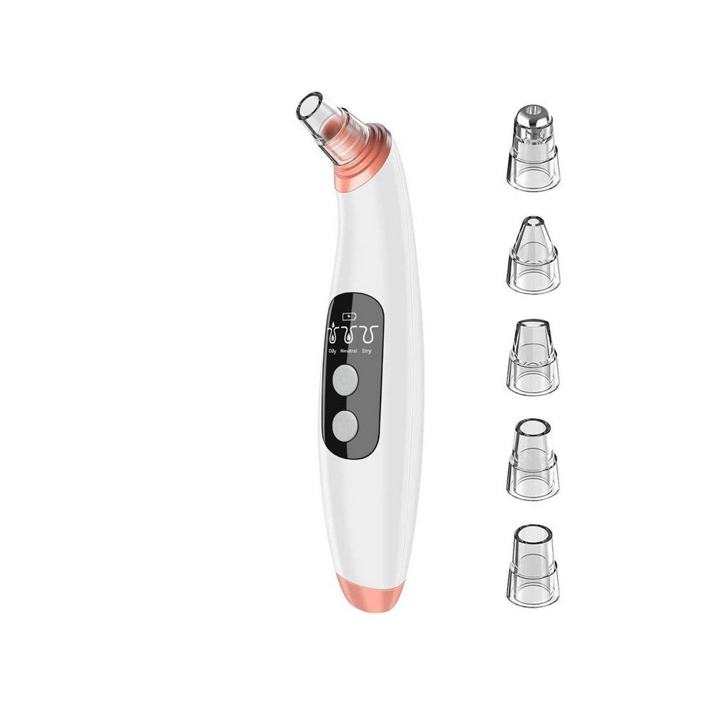 Visible Rechargeable 3 Suction Blackhead Remover Camera Vacuum Pore Acne Cleaner