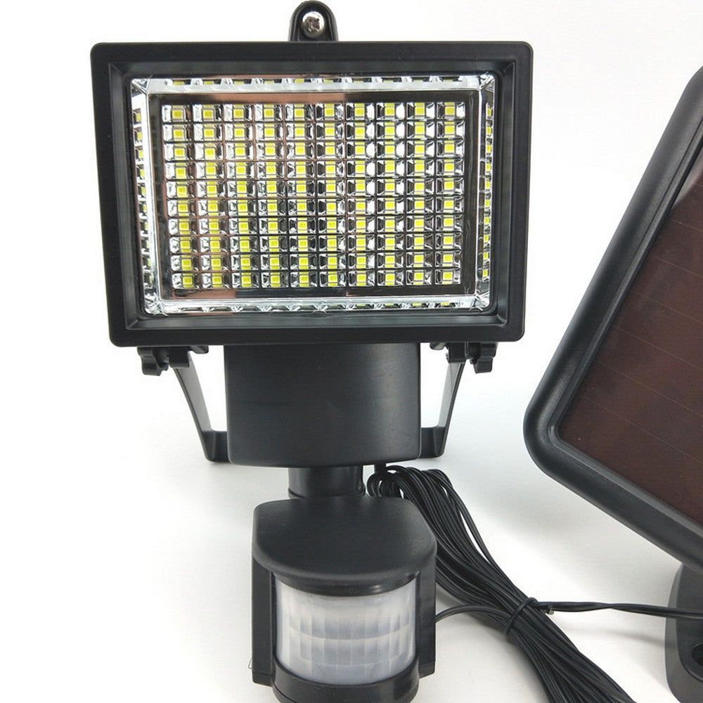 100 LED Outdoor Solar Powered Light Flood Lamp Security Garden Motion Sensor Light