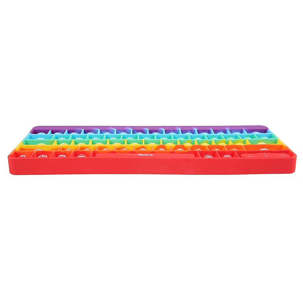 Push Pop Fidget Toy Push Pop Keyboard Stress Reliever Bubble Pop Fidget Toys