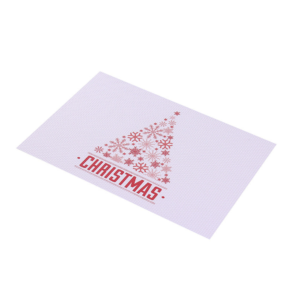 4 X Style 2 Christmas Placemats Xmas Table Mats Christmas Table Decorations