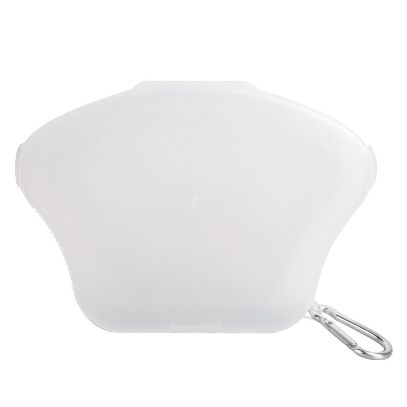 6 X Face Mask Case with Carabiner Mask Organizer Mask Storage Box Mask Holder