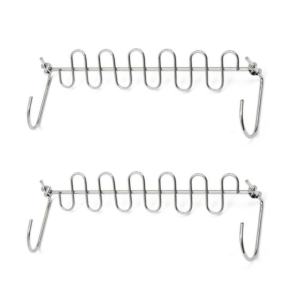 6 X Clothes Pants Hanger Space Saver Closet Organizer Rack