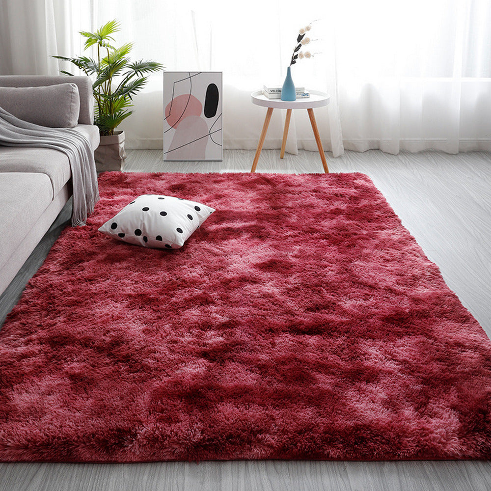 Style 6 80x160cm Dye Soft Rectangle Fluffy Plush Rug Home Decoration Carpet