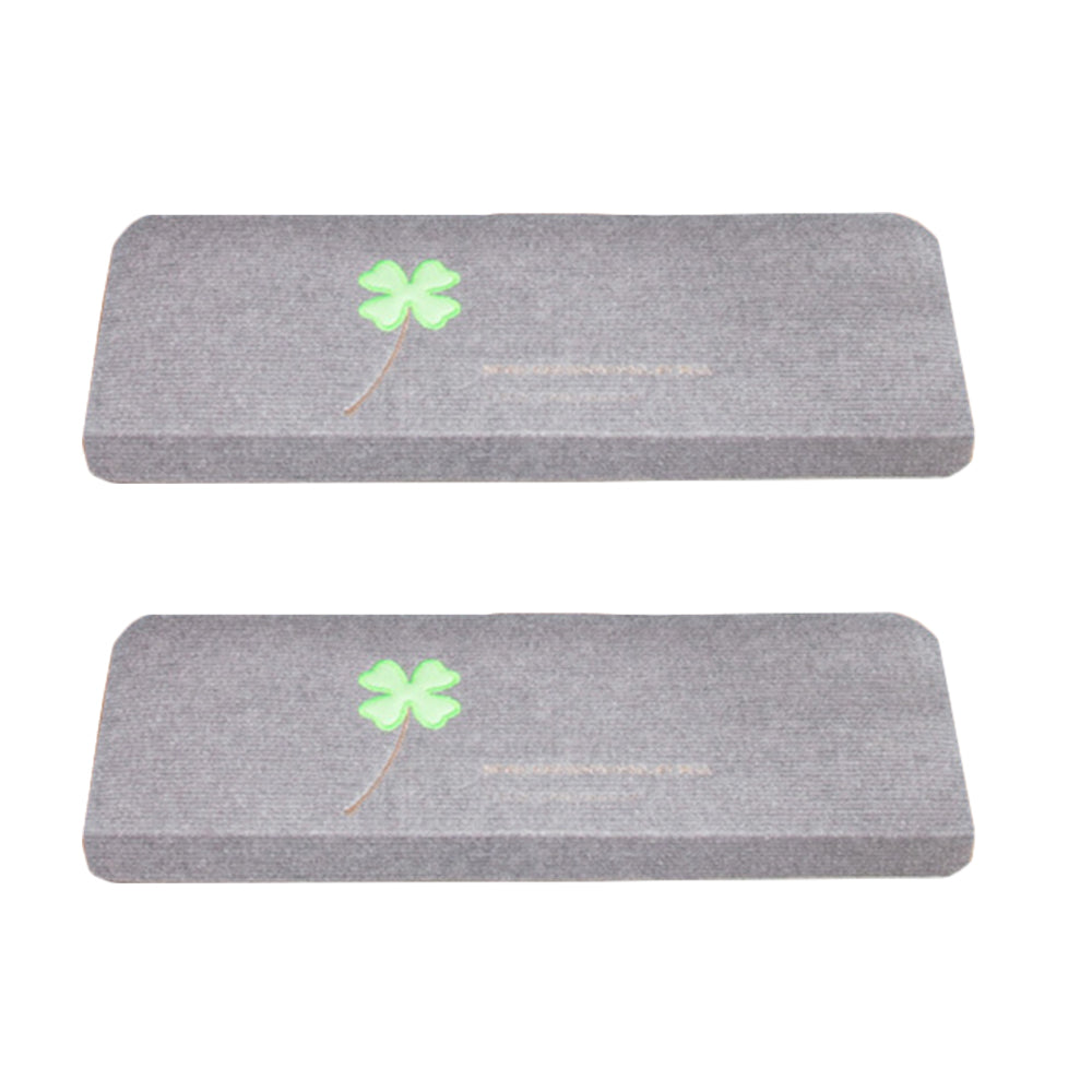 2X S Grey Self Adhesive Cling Glow In Dark Luminous Non Slip Stair Carpet
