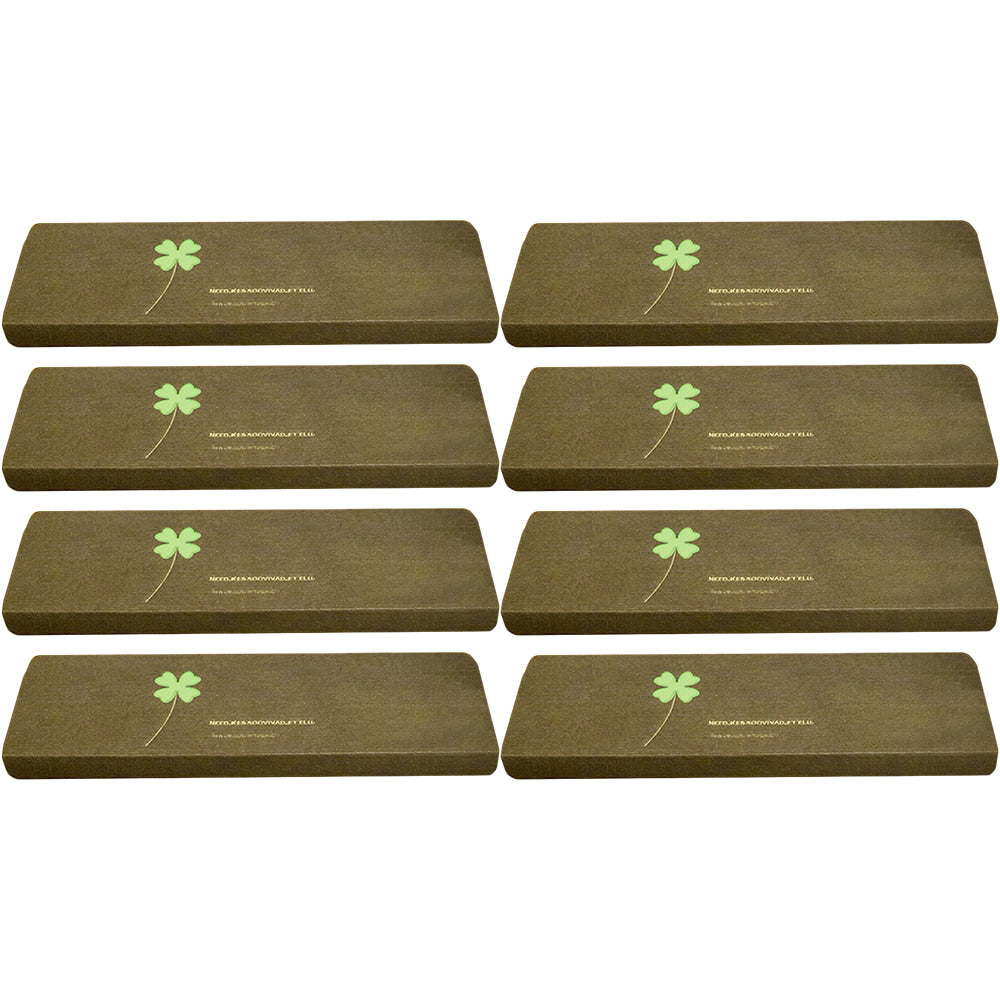 8X S Coffee Self Adhesive Cling Glow In Dark Luminous Non Slip Stair Carpet