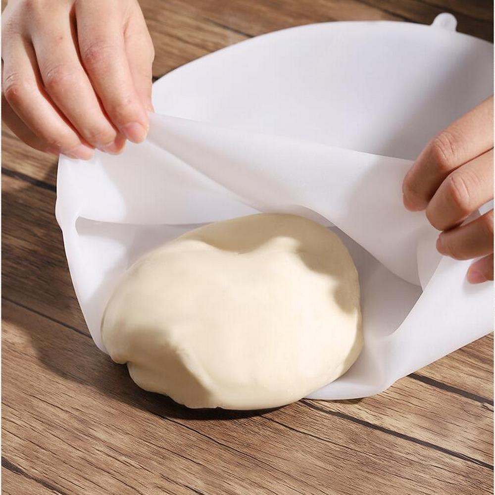 Medium Silicone Kneading Dough Bag & Non-Stick Silicone Baking Mat