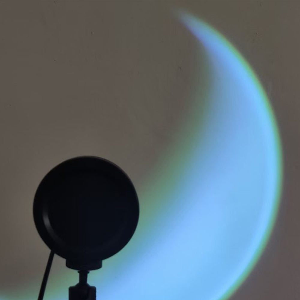 LED Moon Projector Lamp 16 Colours Remote Control Light