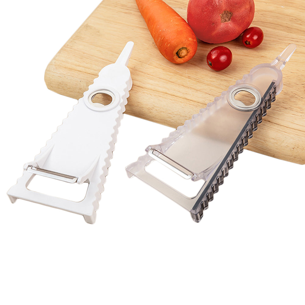 2 X 5 in 1 Multifunctional Vegetable Fruits Peeler Bottle Opener