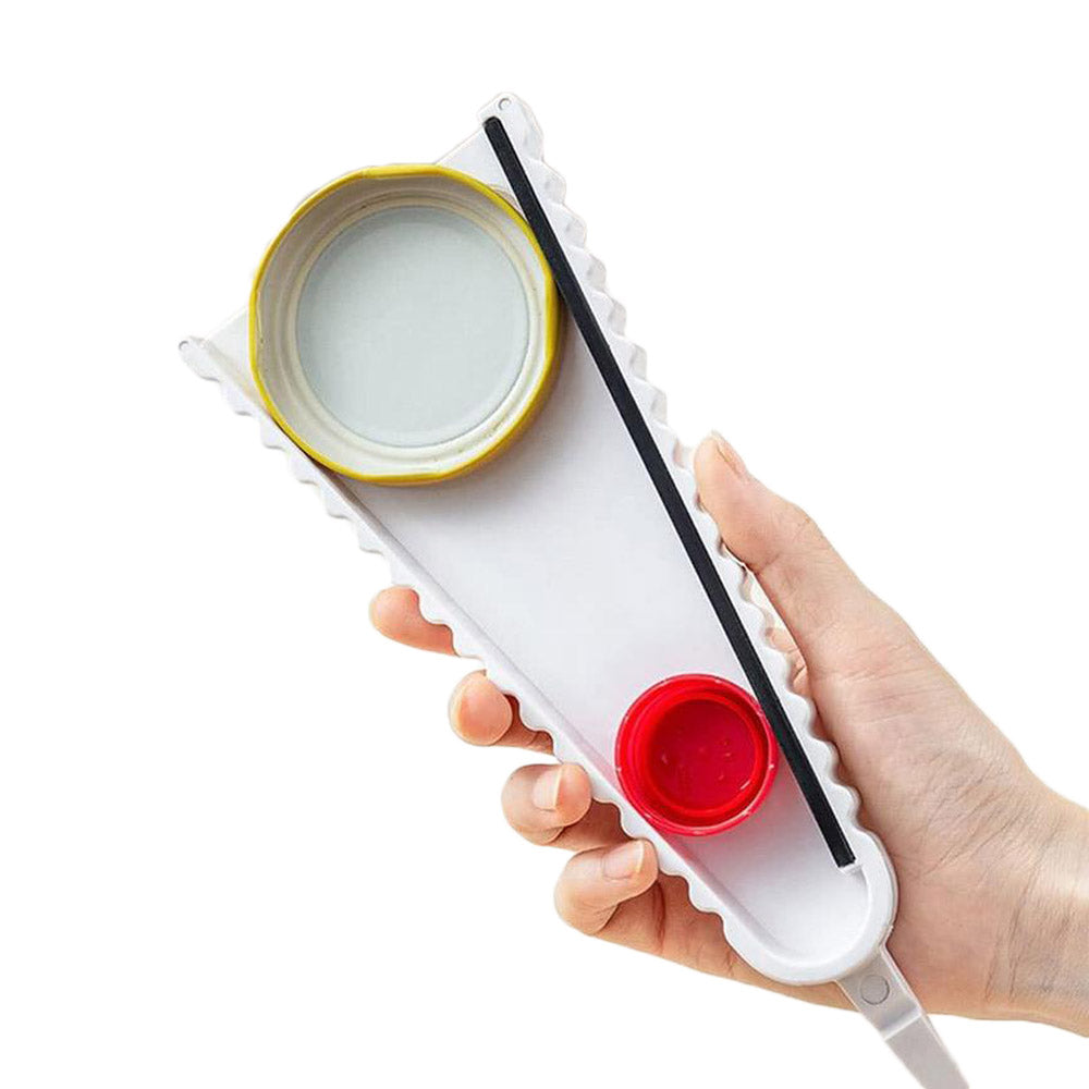 White 5 in 1 Multifunctional Vegetable Fruits Peeler Bottle Opener
