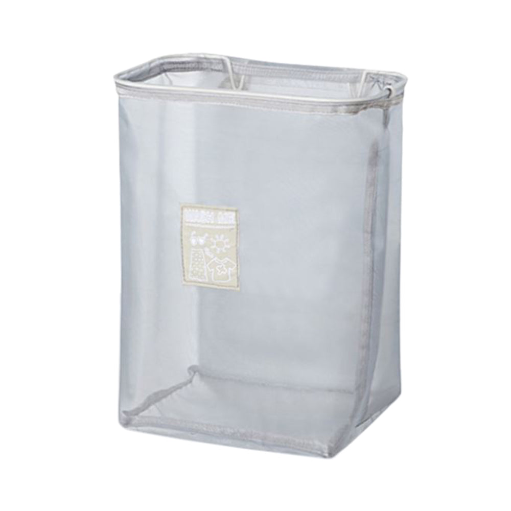 3Pcs Wall Mounted Laundry Basket Hanging Mesh Laundry Organizer Storage