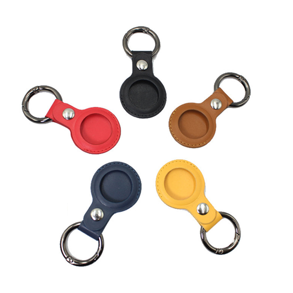 5Pcs PU Leather Case Cover For Apple AirTag Tracker