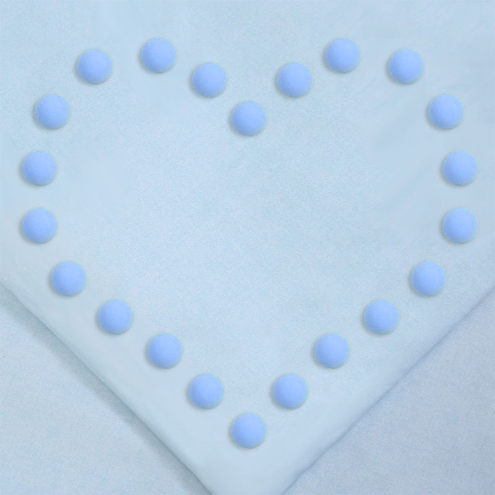 16Pcs Mushroom Duvet Cover Pins Bed Sheet Clip Blue