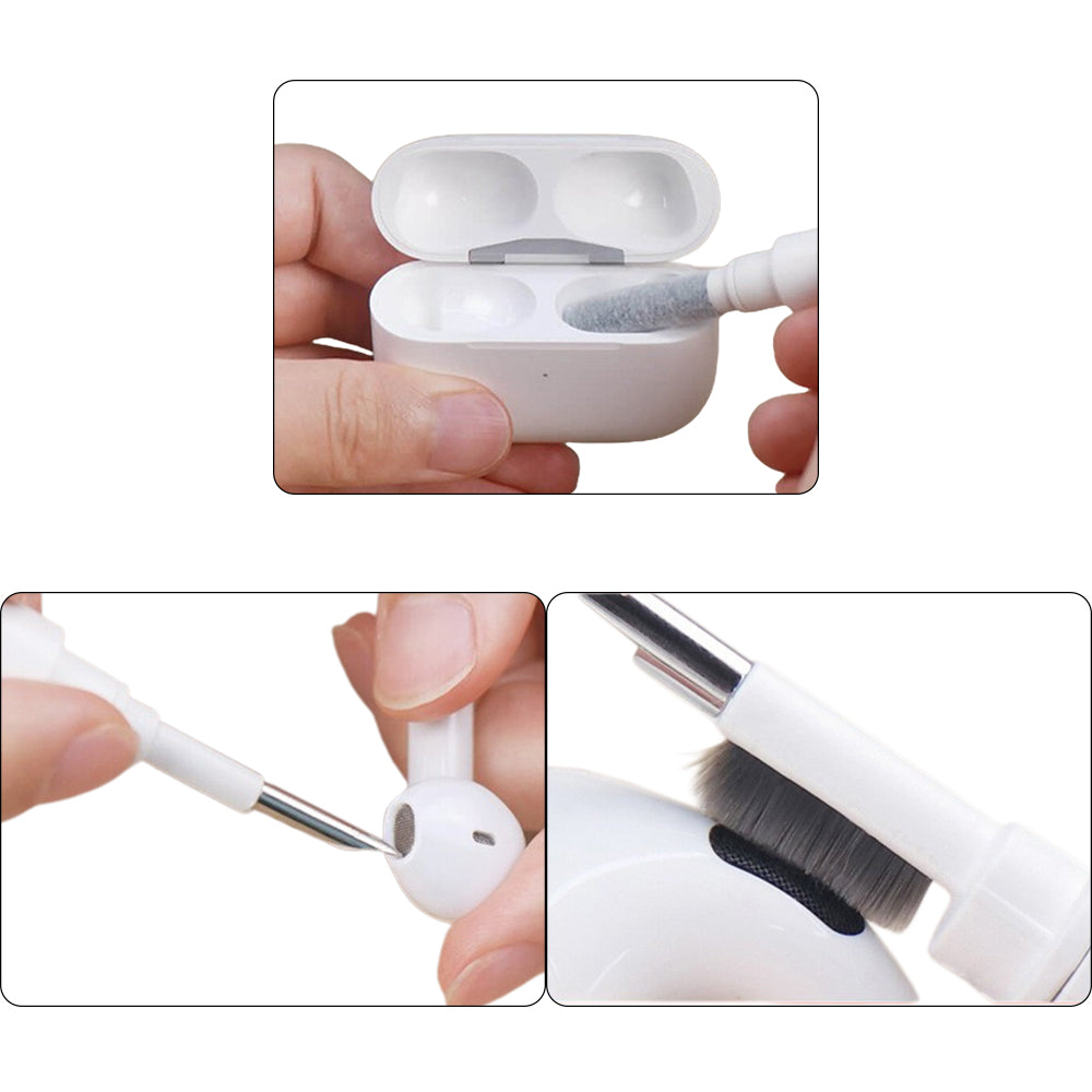 2X Computer Keyboard Cleaning Brush Earphone Cleaning Tools Keycap Remover