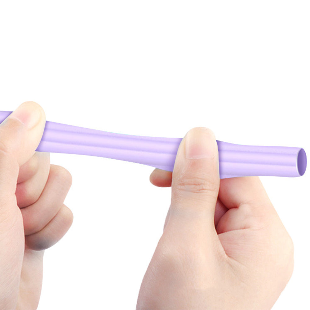 2X for Apple Pencil 2nd Generation Silicone Pencil Cover Pen Sleeve Pink Purple