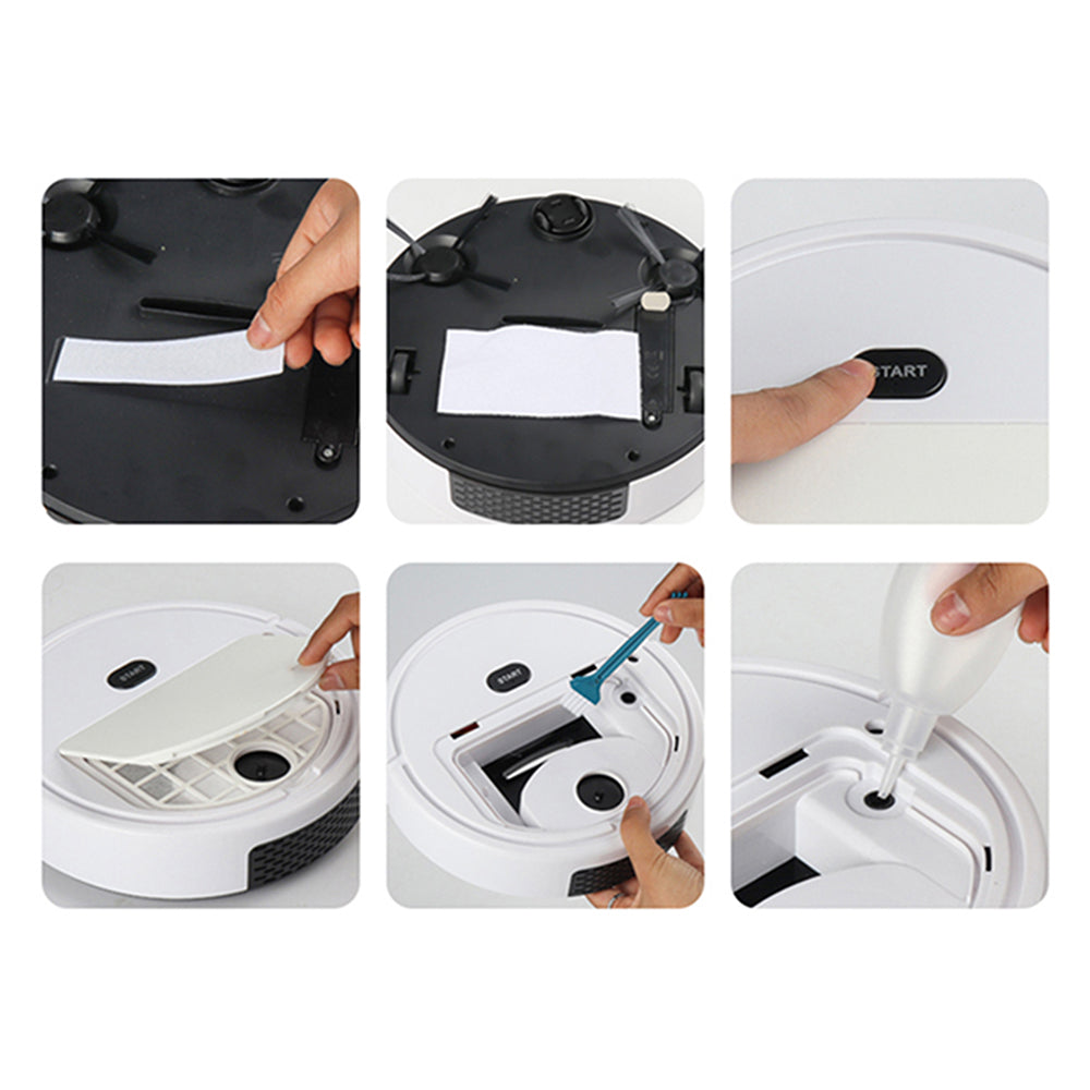 Smart Sweeping Robot Vacuum Cleaner with Humidifier