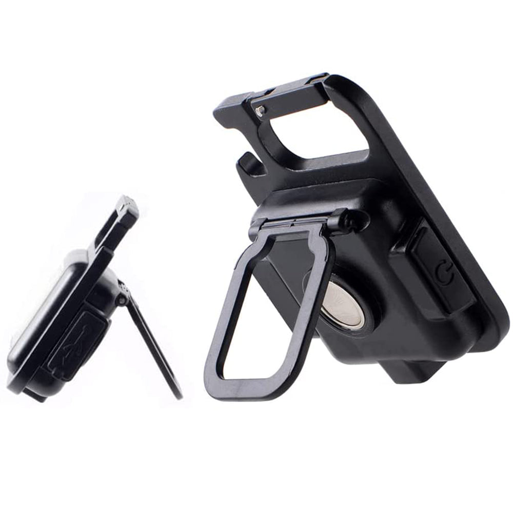 1X COB Keychain Flashlight Rechargeable Light Bottle Opener Fishing Camping Lamp
