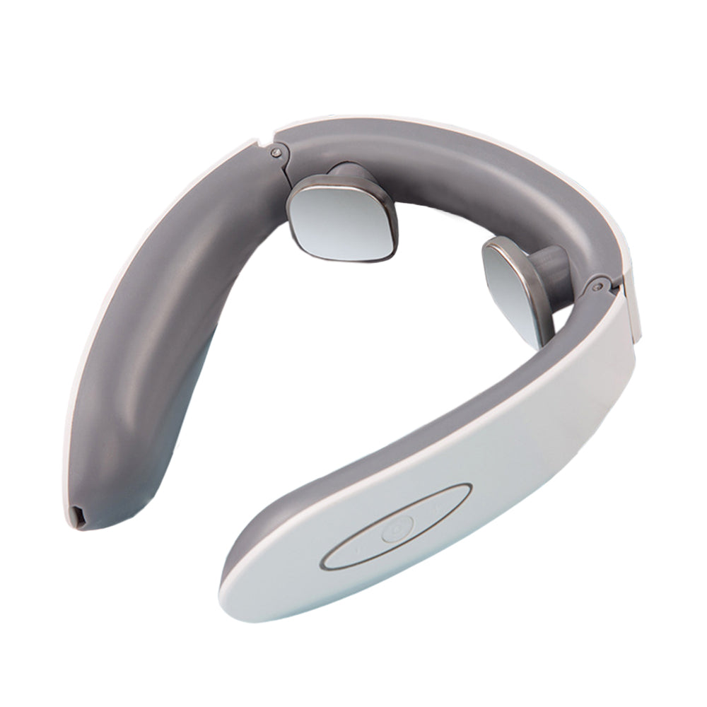 1X Cordless Neck Massager Battery Operated 6 Modes 9 Levels Neck Massage Tool