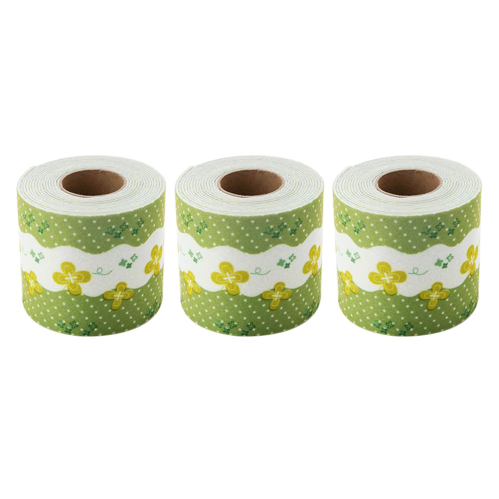 3 Roll Caulk Strip Tape Self Adhesive Kitchen Bathtub Caulking Sticker Clover