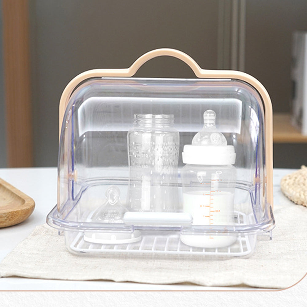 Cake Keeper Food Keeper Tableware Draining Rack Cake Storage Container Bread Box