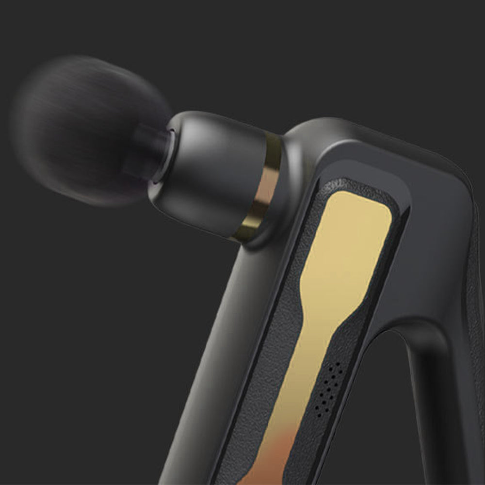 Muscle Massager Gun Muscle Relaxing Massager with 8 Massager Heads Gold
