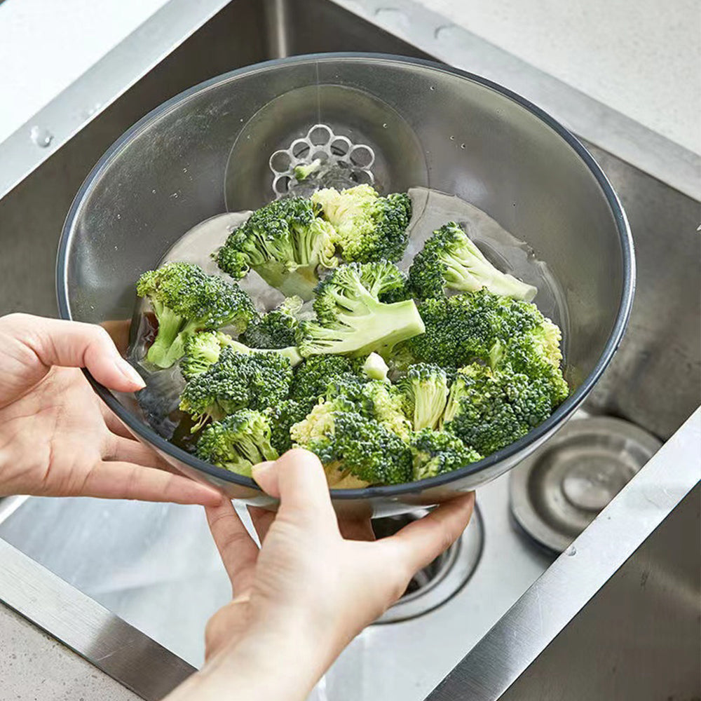 4Pcs Multi Functional Kitchen Drain Bowl Filter Basket