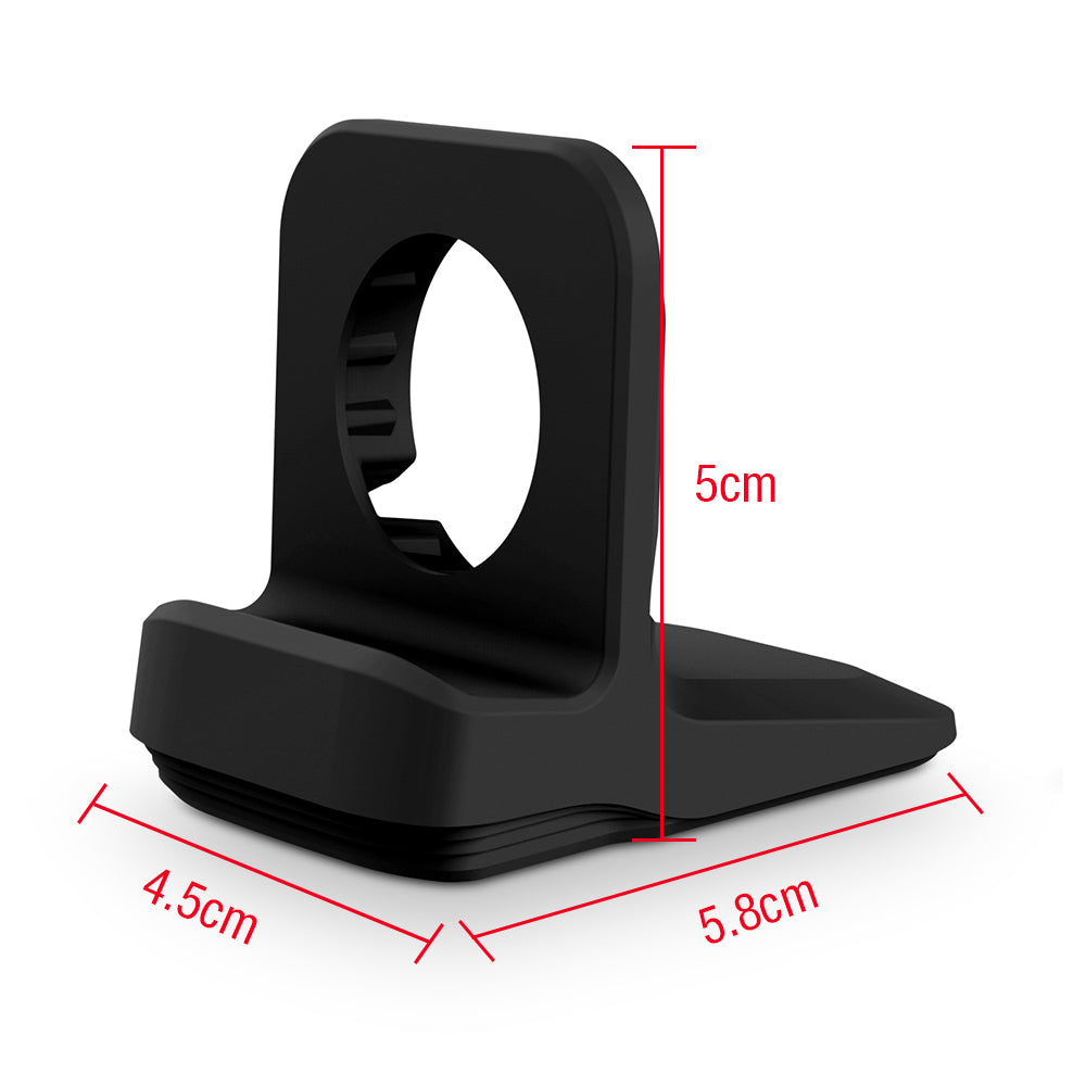 2X Wireless Charger Stand for Apple Watch Wireless Charger Black White