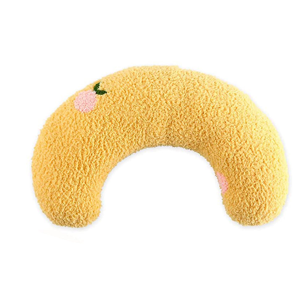 Cat Pillow U Shape Pet Puppy Dog Sleeping Pillow Yellow