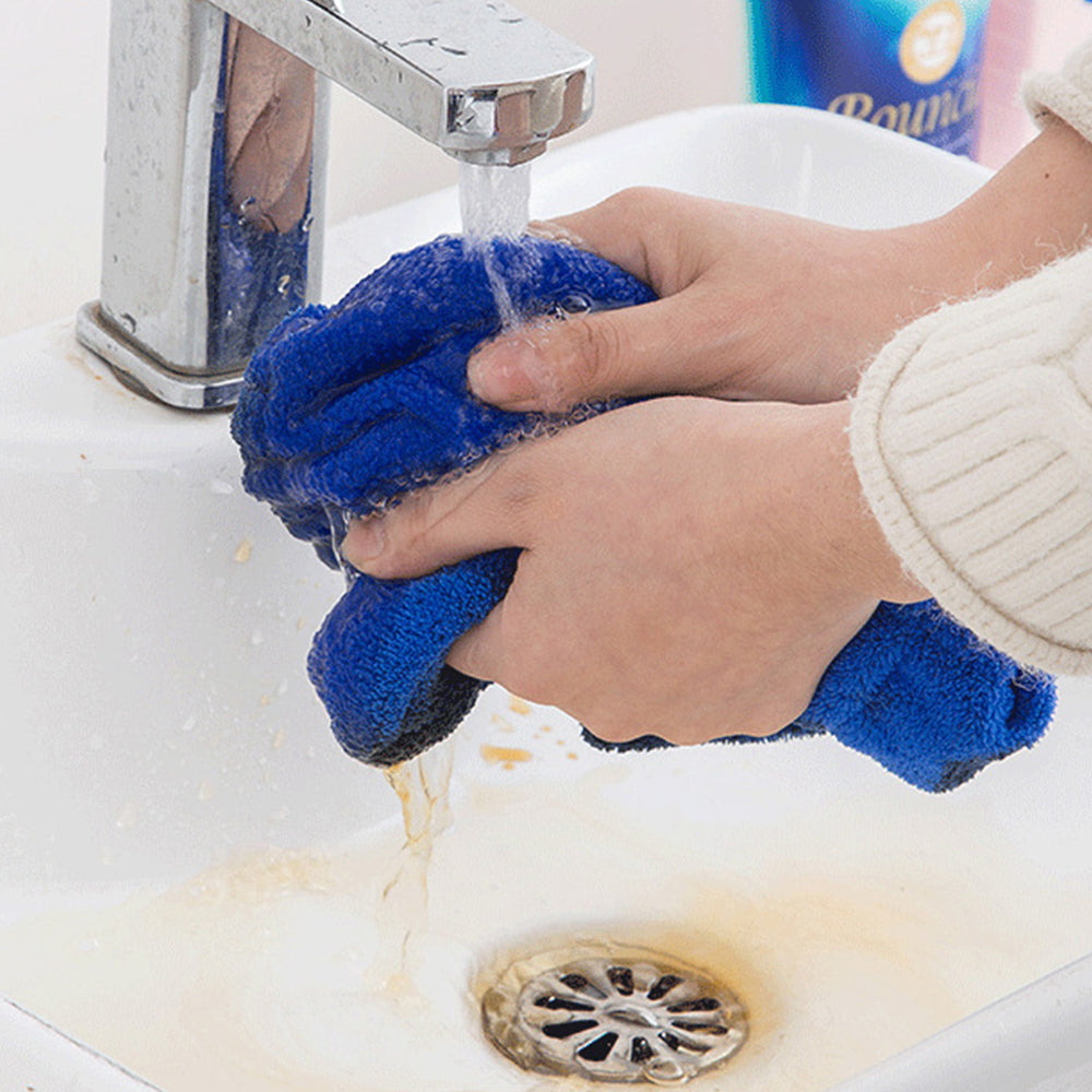 4X Replaceable Broom Head Cover Cleaning Cloth Random Color