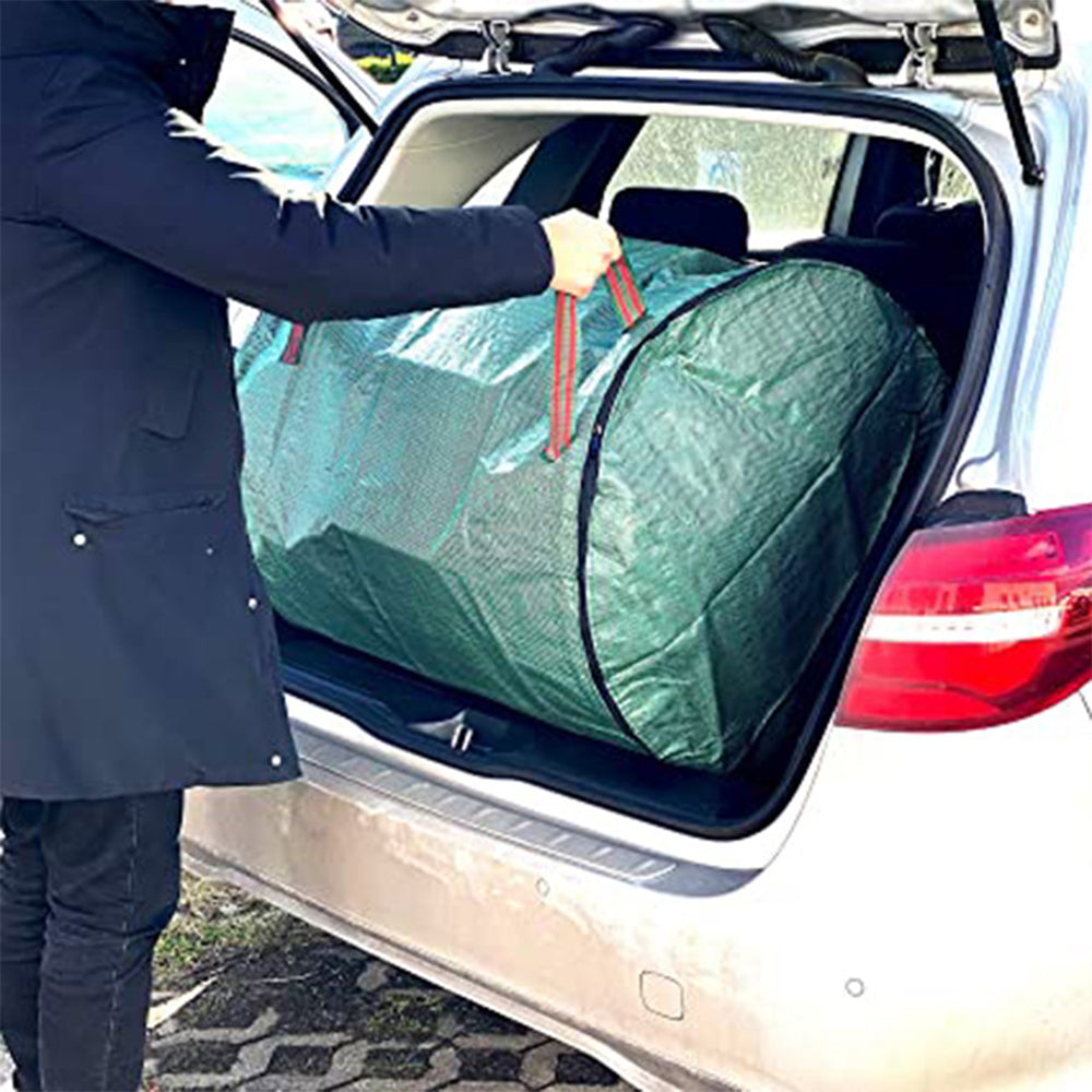 2Pcs 32 Gallons Garden Waste Bag Grass Leaves Rubbish Bag