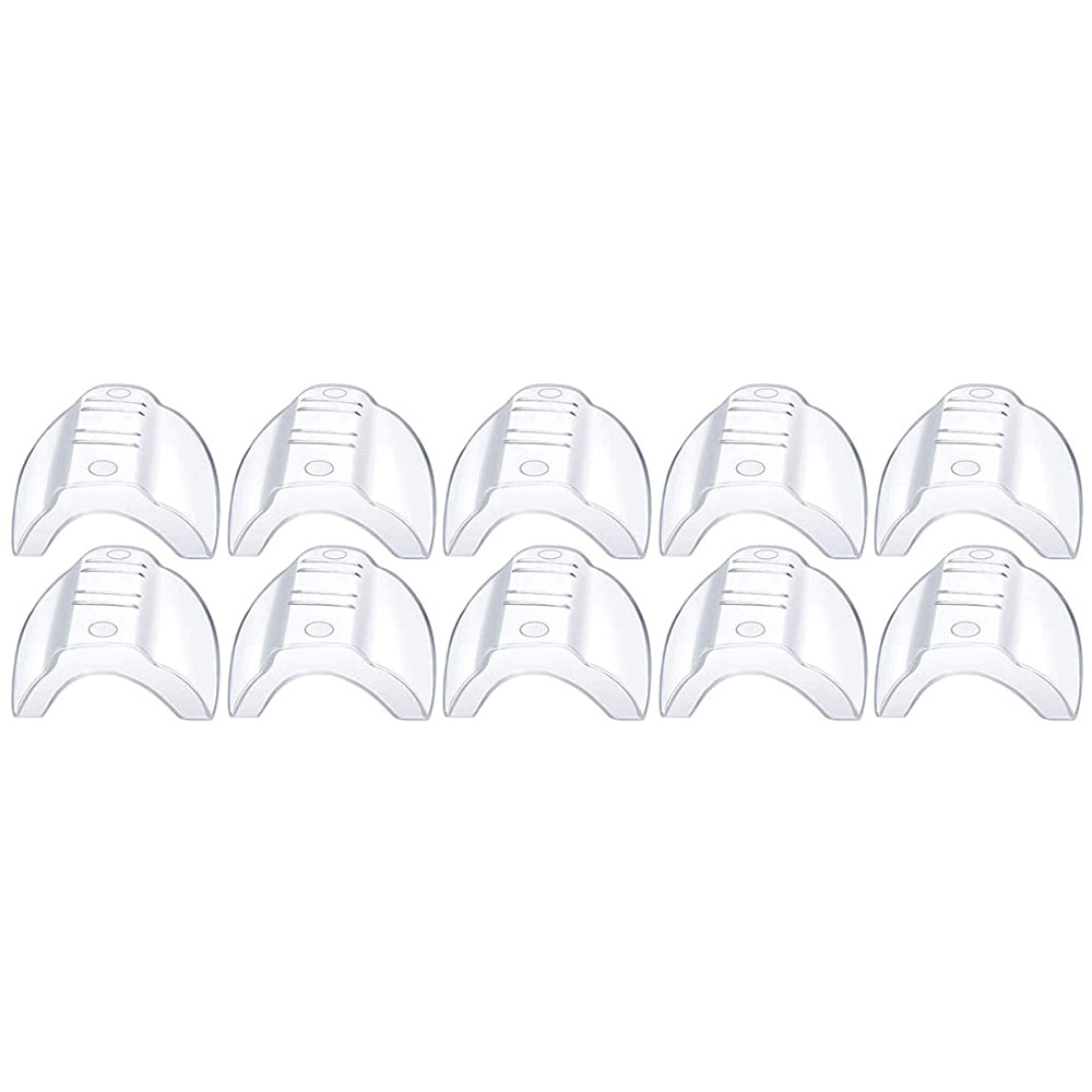 5 Pairs Eye Glasses Side Shields Slip on Clear Side Shields S Size