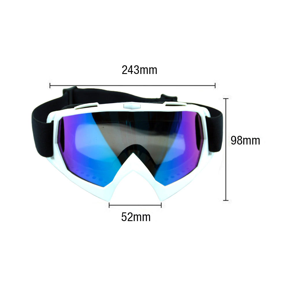 2X Ski Goggles Snowboard Goggles Ski Glasses for Adult Black White