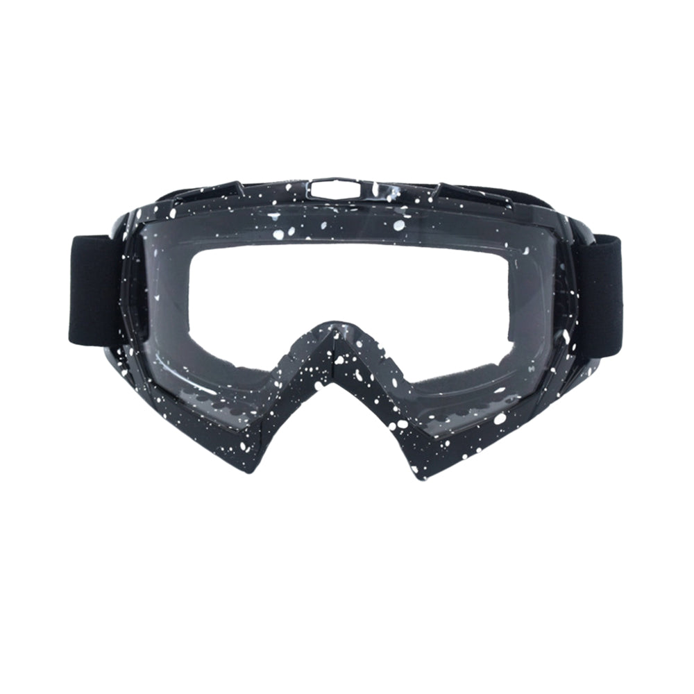 2X Ski Goggles Snowboard Goggles Ski Glasses for Adult Black White Dots