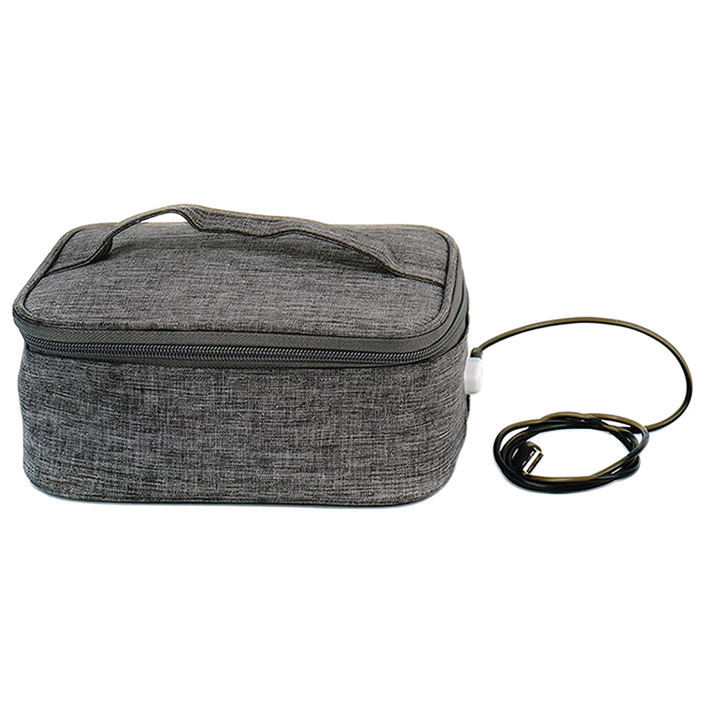 1X Electric Insulated Lunch Bag USB Heating Food Warmer