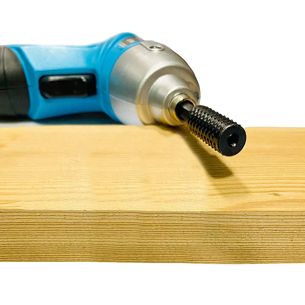 Set of 10Pcs Woodworking Rotary Cutting Burr Wood Carving Bits