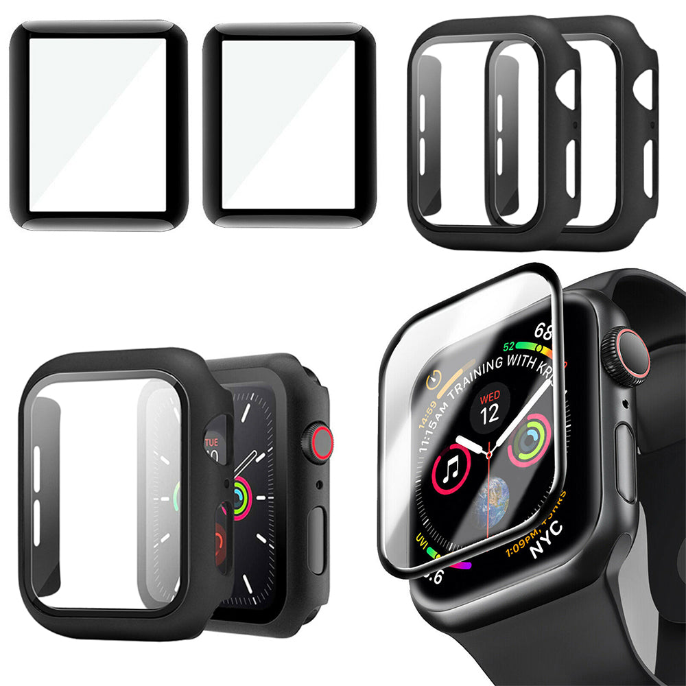 Set of Watch Screen Protective Case Screen Film for Apple Watch iWatch 44mm