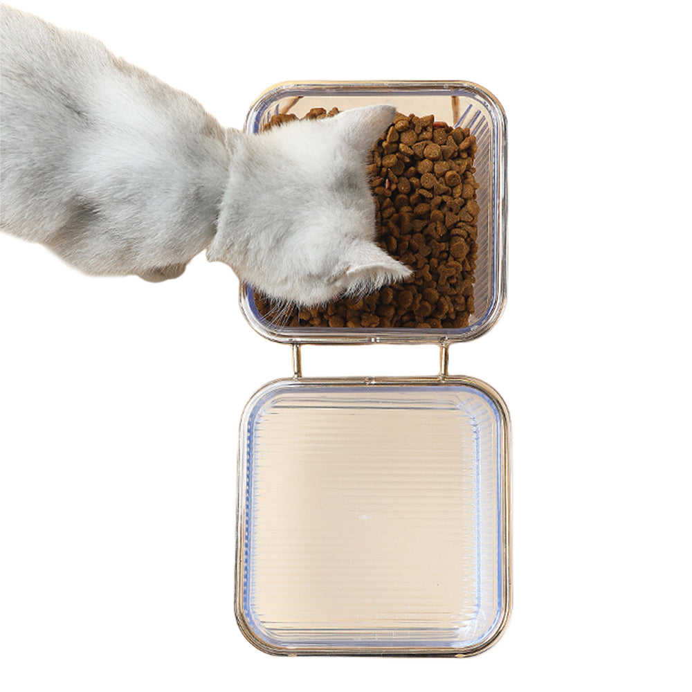 Pet Elevated Feeder Bowl Double Bowl