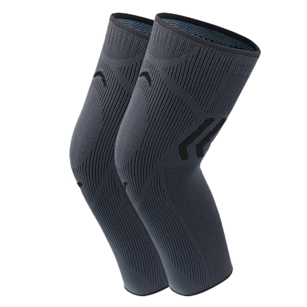 One Pair Sport Knee Brace Black L Size