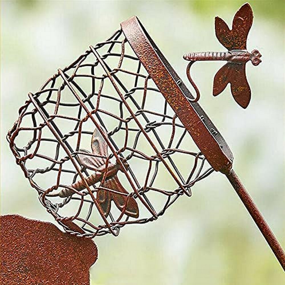 2X Metal Garden Silhouette Stake